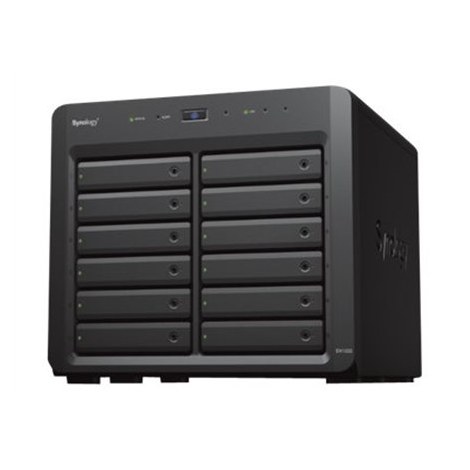 Synology | Tower NAS Expansion Unit | DX1222 | Up to 12 HDD/SSD Hot-Swap (drives not included) | Processor frequency GHz | GB |